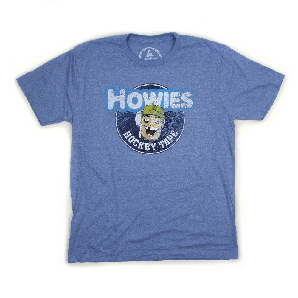 Maglietta Howies Hockey Hometown blu vintage, Maglietta Hockey su ghiaccio