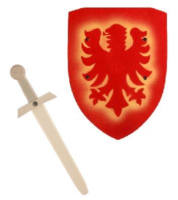 Excalibur sword and shield for children as a SET, knight set