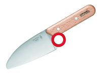 Kitchen knife f. Children, children's knife with finger protection, knife v. Opinel