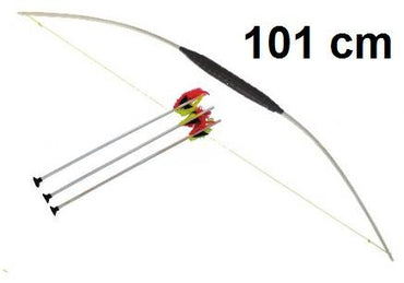 Bow and arrow 100 cm children incl. 3 Indian arrows