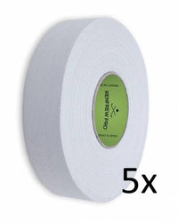5x Renfrew Pro racket tape 24mm x 45m white