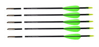 5x carbon arrow, sport arrow black.bulls strong, spine 1150, 29 inches