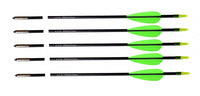 5x carbon arrow, sport arrow black.bulls strong, spine 1650, 26 inches