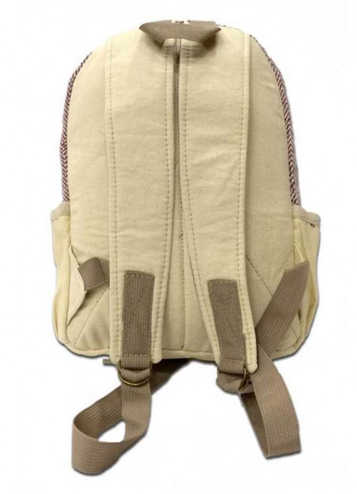 Backpack made of hemp, cultbagz Nepal hand made, HBG03