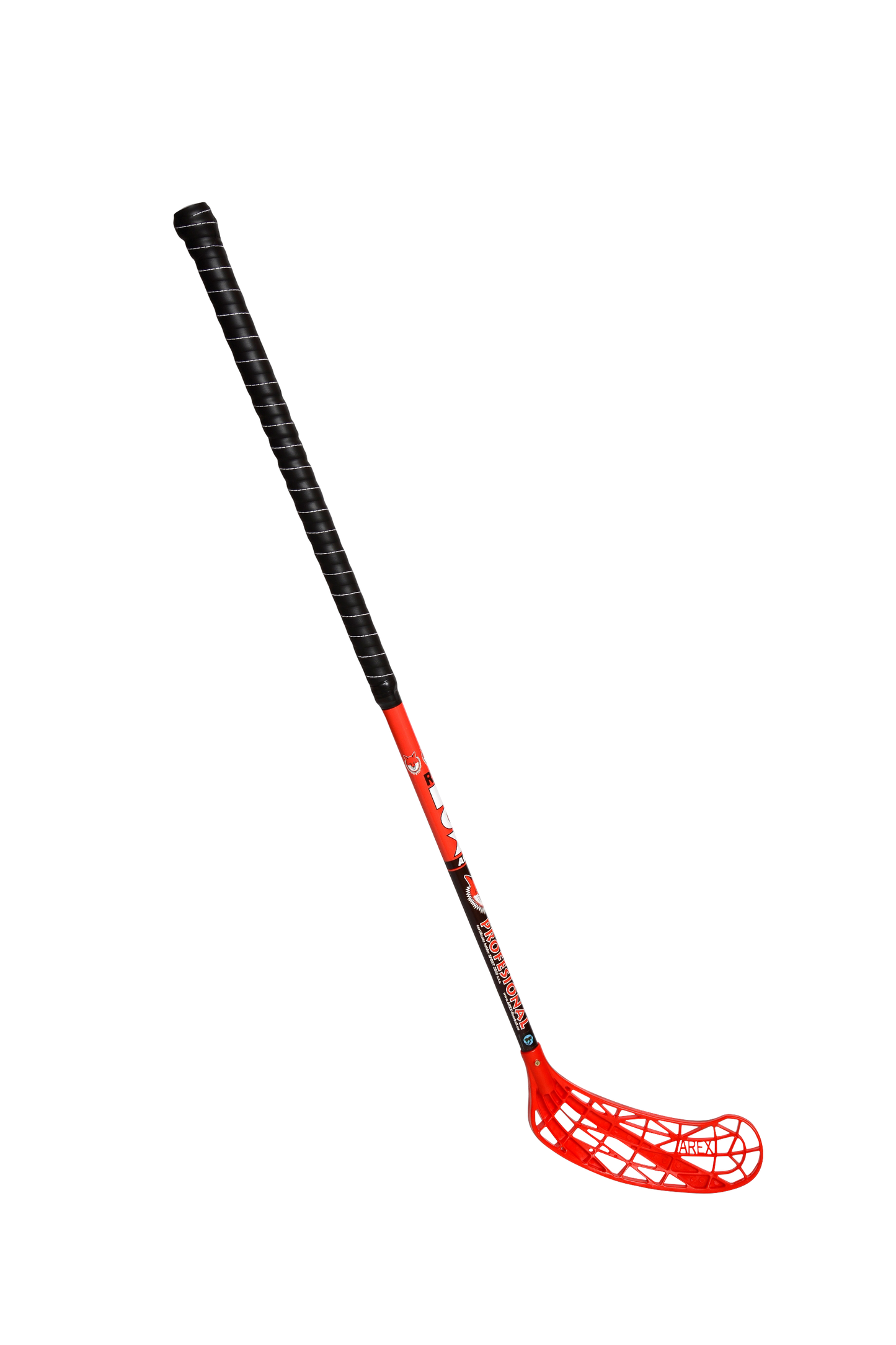 Arex Floorballschläger Red Fox IFF 75-100 cm Unihockey Schläger(rot,rechts,100 cm)