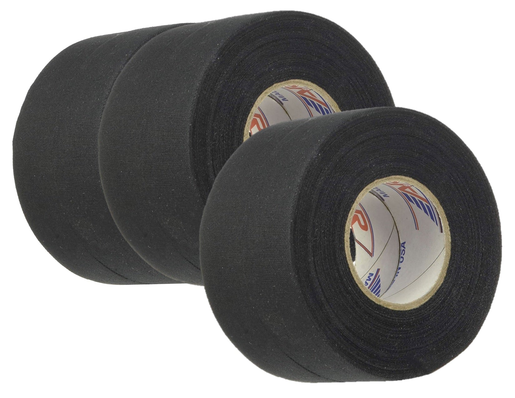 6x Ice Hockey Tape 1"x20 Yd Black 6PK Hockey Tape black 