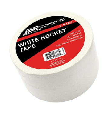 Nastro per hockey su ghiaccio, nastro per hockey bianco, confezione da 2 A&amp;R Sports 
