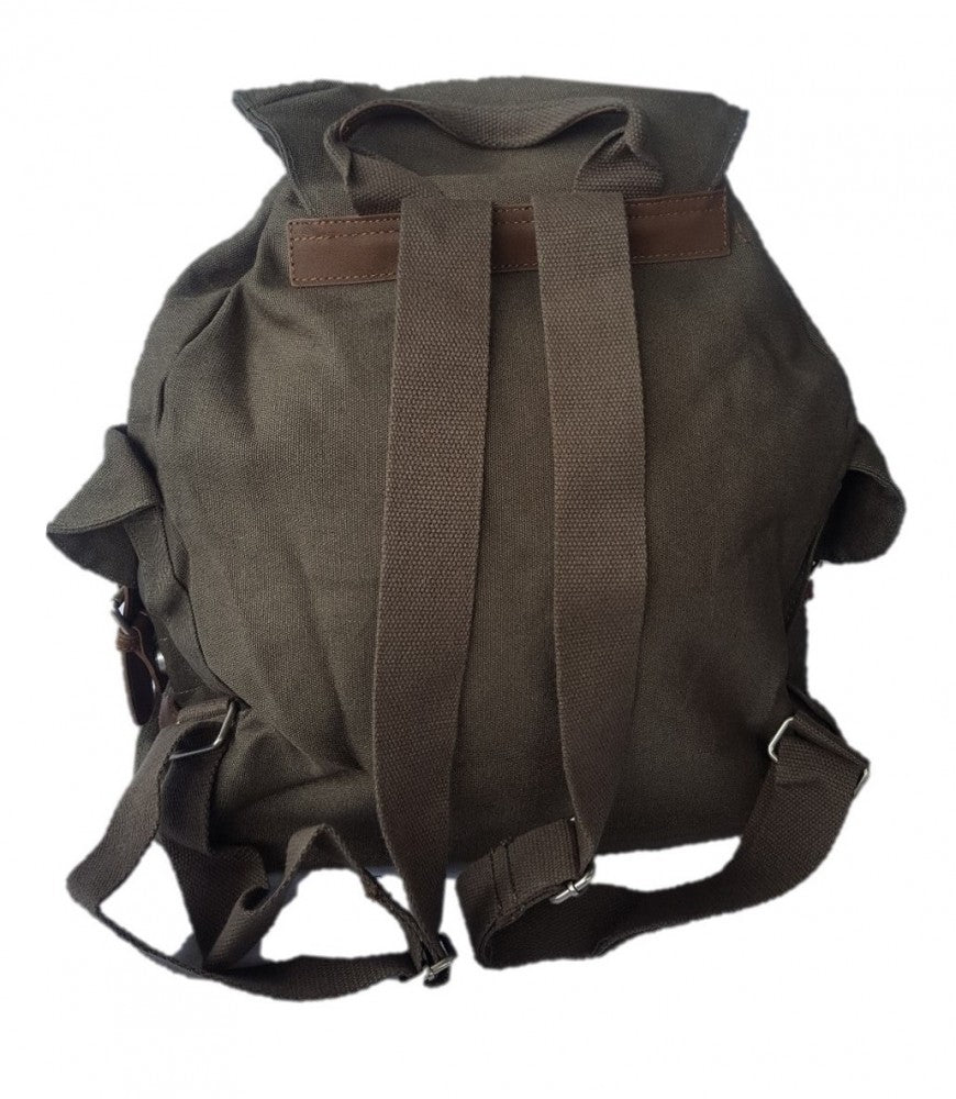 Backpack HF-0016 Pure Hemp khaki