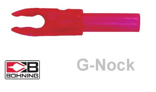 10x Nocks Bohning Blazer G-Nock Double Lock