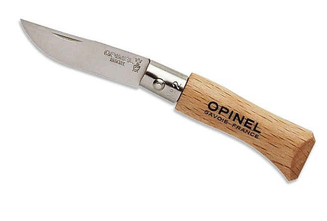 Opinel knife, No. 2 stainless