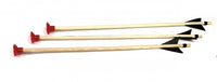 Pfeil und Bogen farbig mit 3 Pfeilen aus Escheholz 80 cm