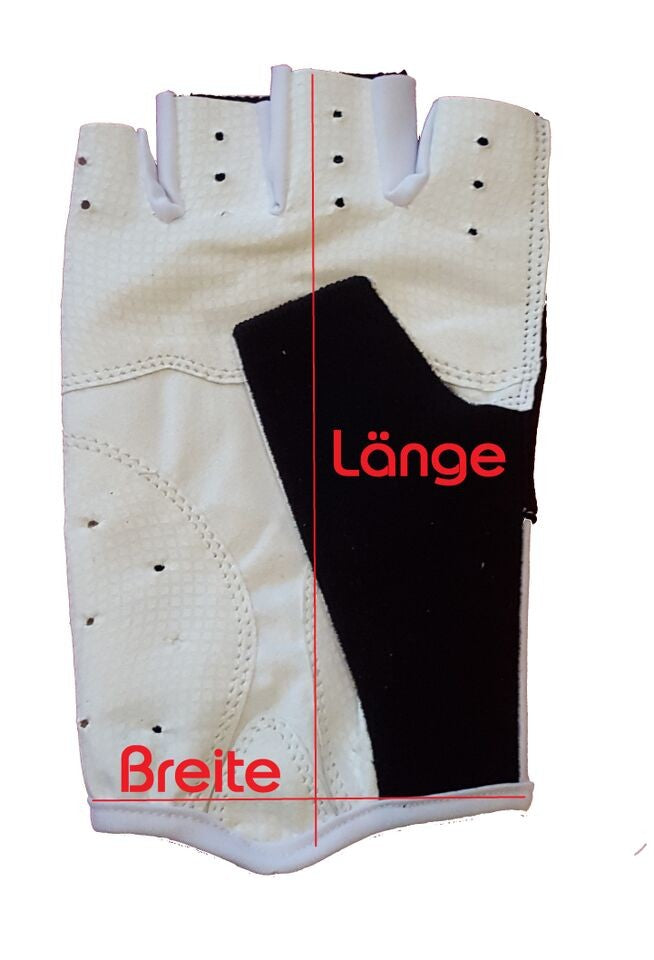 Guanti bici crekk, guanti mezze dita per ciclisti maglia S-XL