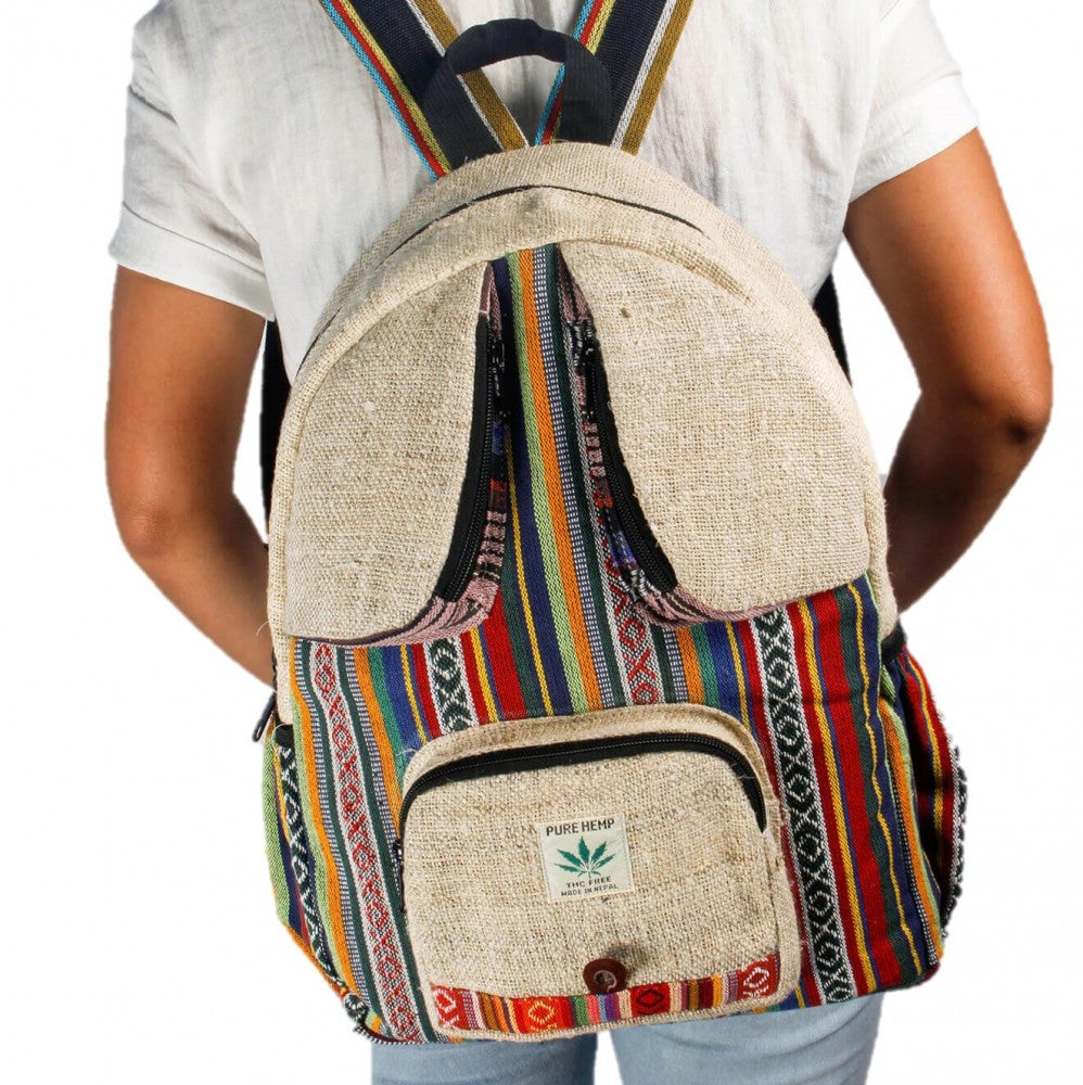 Backpack Nepal hand made cultbagz bee eyes