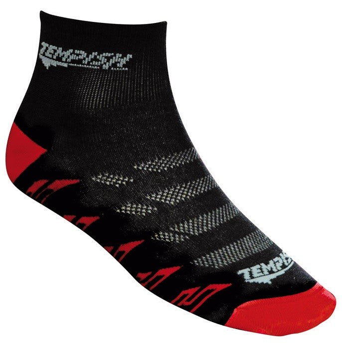 2 pairs of Tempish BIKE sports socks, jogging, bike, skating socks black 34-48