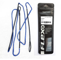 Corda Flex Dacron 70" 16 fili Arco ricurvo Classic Blue
