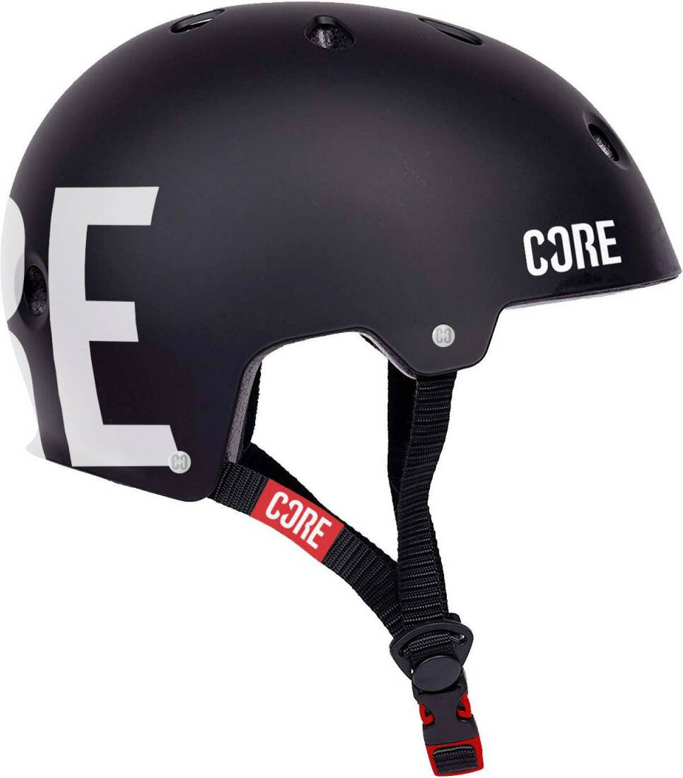 Core Street bike and skate helmet, Helmet Sports black, SX-S