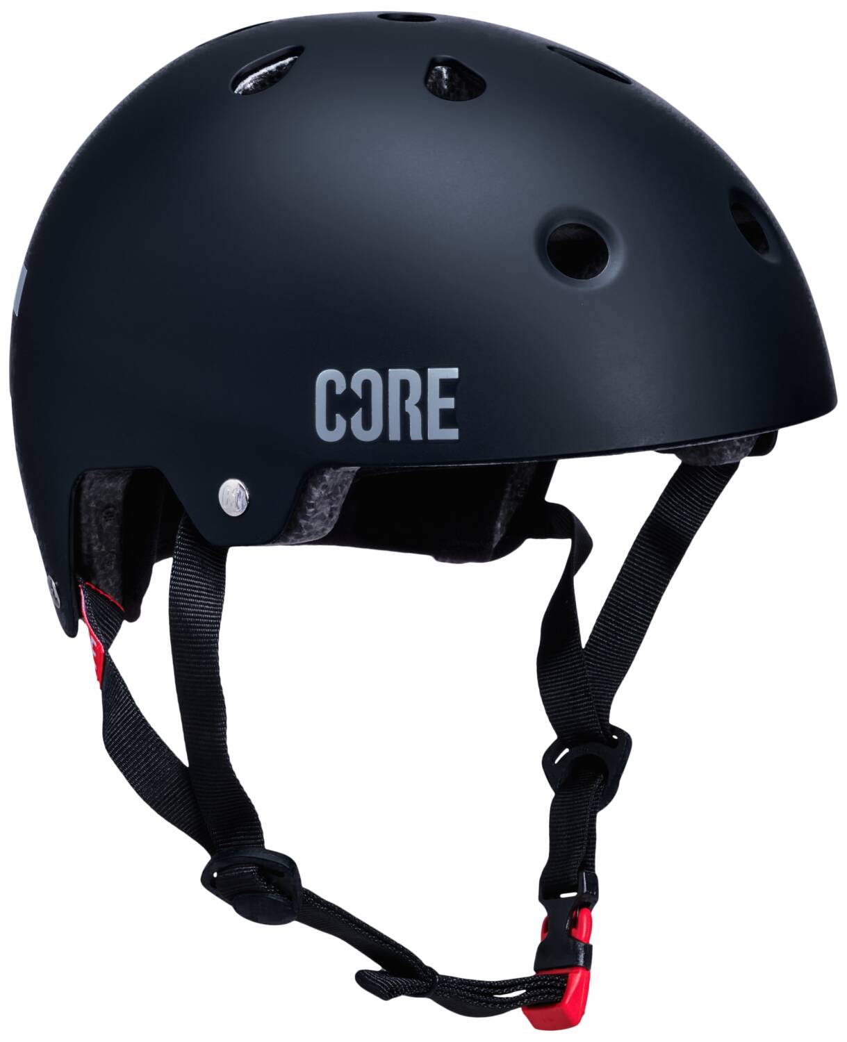 Core Street Fahrrad- und Skatehelm, Helm Sports schwarz, L/XL