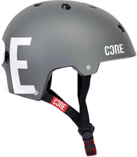 Casco per bici e skate Core Street, Casco Sport grigio, XS-S