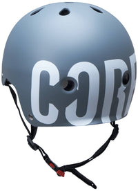 Core Street Fahrrad- und Skatehelm, Helm Sports grau, XS-S