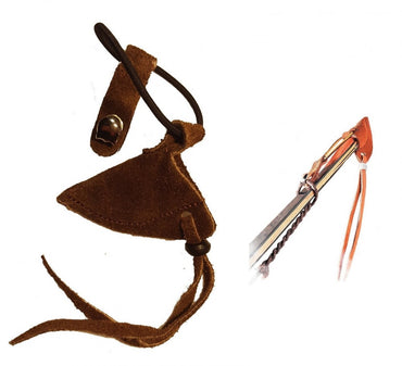 String holder, string keeper for traditional bows, bow end protection 