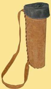 Bow and arrow quiver, archery leather