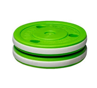 Green Biscuit PRO training puck for ice hockey, hockey puck asphalt