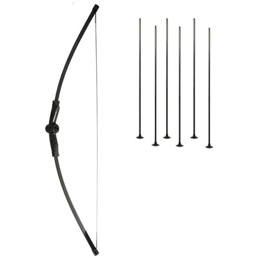 SET arco e frecce con 6 frecce con ventosa di Stealth Sport