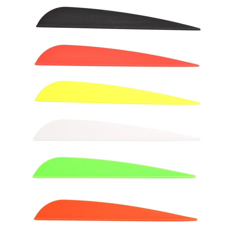 12x Fletches edwoods piume di freccia in vari colori 1,6-5,0 pollici