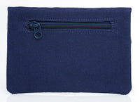 Portatabacco in canapa - cotone serie Pure HF blu