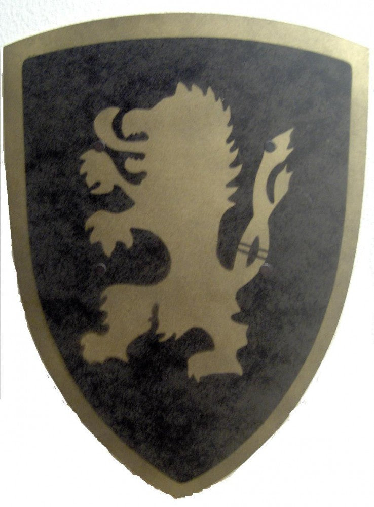 Wooden shield for knights, Shield made of wood