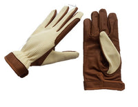 Riding gloves pidero leather - mesh