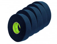 5x Renfrew stick tape black Pro Balde Cloth Hockey Tape 24mm/25m (black)