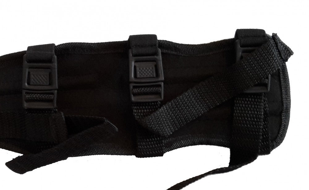Protezione del braccio per tiro con l'arco, protezione superiore e inferiore del braccio, camo BLACK.BULLS