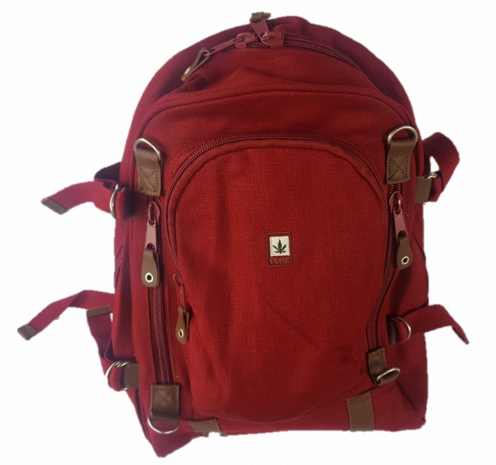 Backpack HF-0001 Pure Hemp bordeaux