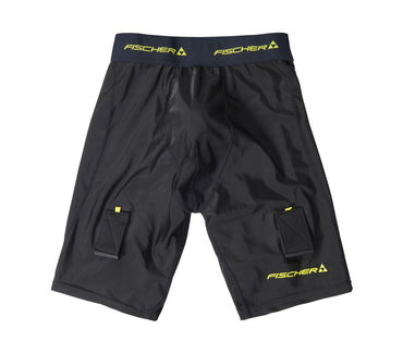 Fischer Tiefschutz mit Stutzenhalter Jock Compressions Short  junior